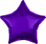 Metallic Purple Star 18″ Foil Balloon by Anagram from Instaballoons