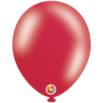 Metallic Red 10″ Latex Balloons by Balloonia from Instaballoons