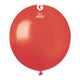 Globos de látex rojo metalizado de 19″ (25 unidades)