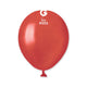 Metallic Red 5″ Latex Balloons (100 count)