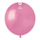 Globos de látex de 19″ con rosa metálica (25 unidades)