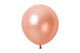 Globos de látex de 18″ de oro rosa metálico (25 unidades)