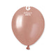 Metallic Rose Gold 5″ Latex Balloons (100 count)