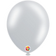 Metallic Silver 10″ Latex Balloons (100 count)