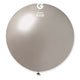 Globo Latex 31″ Plateado Metálico