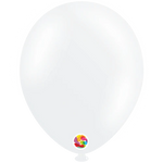 Metallic White 12″ Latex Balloons by Balloonia from Instaballoons