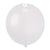 Metallic White 19″ Latex Balloons by Gemar from Instaballoons