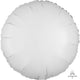 Metallic White Circle Round 18″ Balloon