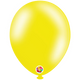 Globos de látex amarillo limón metálico de 10″ (100 unidades)