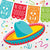 Mexican Fiesta Lunch Napkins 6.5″ by Unique from Instaballoons