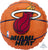 Miami Heat NBA Basketball 18″ Foil Balloon by Anagram from Instaballoons