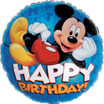 Mickey Mouse Happy Birthday 30″ Foil Balloon by Anagram from Instaballoons