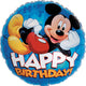 Mickey Mouse Happy Birthday 30″ Balloon