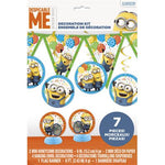 Minions Decoration Kit (7 pieces) by Unique from Instaballoons