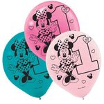 Minnie Fun One 12″ Latex Balloons by Amscan from Instaballoons