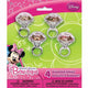 Anillos de diamantes de Minnie Mouse (4 unidades)