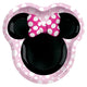 Platos de papel Minnie Mouse Forever 9″ (8 unidades)