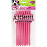 Minnie Party Straws by Unique from Instaballoons
