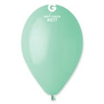 Mint Green 12″ Latex Balloons by Gemar from Instaballoons