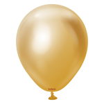 Mirror Gold 12″ Latex Balloons by Kalisan from Instaballoons