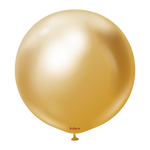 Mirror Gold 36″ Latex Balloons by Kalisan from Instaballoons