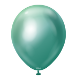Mirror Green 5″ Latex Balloons by Kalisan from Instaballoons
