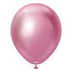 Mirror Pink 5″ Latex Balloons by Kalisan from Instaballoons