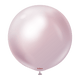 Mirror Pink Gold 24″ Latex Balloons (2 count)
