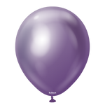 Mirror Violet 18″ Latex Balloons by Kalisan from Instaballoons