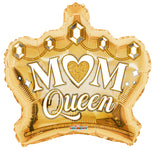 Mom Queen Crown 18″ Foil Balloon by Convergram from Instaballoons