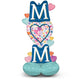 Mom Sprinkled Hearts Airloonz 49″ Balloon