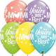 Mom You're the Best 11″ Latex Balloons (50 count)