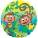 Monkey Fun Monkeys 18″ Balloon