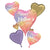 Mother's Day Botanical Hearts Foil Balloon by Anagram from Instaballoons