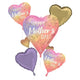Mother's Day Botanical Hearts Balloon Bouquet