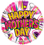 Mother's Day Comic Pink 18″ Foil Balloon by Convergram from Instaballoons