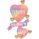 Mother's Day Heart Traces 49″ Balloon