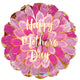 Mother's Day Pink Flower 18″ Balloon