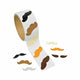 Mustache Sticker Roll