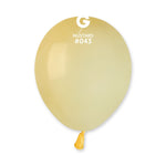 Mustard 5″ Latex Balloons by Gemar from Instaballoons