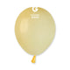 Globos de látex mostaza de 5″ (100 unidades)