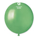 Globos de látex metalizados verde menta de 19″ (25 unidades)