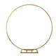 Gold Circle Backdrop Stand 84″