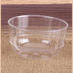 Natural Star Party Supplies Clear Dessert Bowl  3″ x 2″ (12 count)