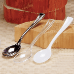 Natural Star Party Supplies Mini Dessert Spoons 4″ (36 count)