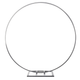 Silver Circle Backdrop Stand 84″