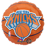 NBA New York Knick's Basketball 18″ Foil Balloon by Anagram from Instaballoons