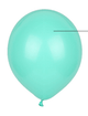 Aqua Blue 12″ Latex Balloons (100 count)