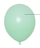 Matte Green 16″ Latex Balloons (50 count)