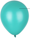 Neo Loons Latex Teal 12″ Latex Balloons (100 count)